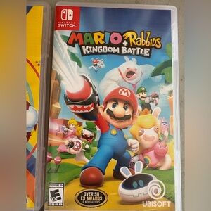 Nintendo Switch Mario+ Rabbids Kingdom Battle *Replacement case*